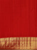 Black Floral Butta Woven Silk Saree With Contrast Border