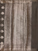 Black Floral Design Kota Cotton Saree