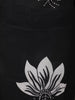 Black Floral Printed Cotton Salwar Suit