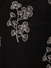 Black Floral Designed Cotton Salwar Suit - Diadem