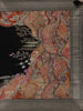 Black Floral Embroidered Banarasi Silk Saree