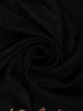 Black Floral Embroidered Banarasi Silk Saree