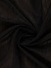 Black Floral Embroidered Raw Silk Saree