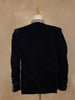 Black Floral Embroidered Velvet Men's Suit