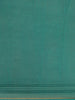 Black And Teal Green Floral Printed Chandheri Cotton Saree