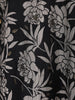 Black Floral Printed Cotton Salwar Suit - Diadem