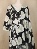 Black Floral Printed Cotton Salwar Suit with Dupatta