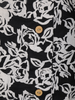 Black Floral Printed Design Cotton Co-ord Set
