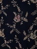 Black Floral Thread Embroidered Design Georgette Salwar Suit with Dupatta