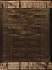 Black Floral Woven Design Kanchipuram Silk Saree