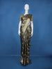 Black Floral Woven Semi Tussar Saree