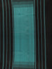 Black Multicolor Striped Design Silk Saree