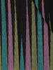 Black Multicolor Striped Design Silk Saree