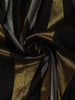 Black Geometric Woven Pure Kanchipuram Silk Saree with Zari Work