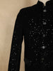 Black Heavy Sequins Embroidered Design Velvet Men’s Suit