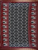 Black Leaf Printed Cotton Saree - Diadem