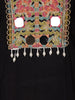 Black Mirror Work Embroidered Cotton Salwar Suit with Dupatta