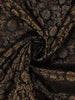 Black Paisley Butta Design Kanchipuram Silk Saree