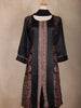 Black Printed Polished Cotton Palazzo Salwar Suit
