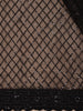 Black Sequin Embellished Design Net Saree