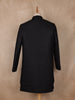 Black Sequins Design Georgette Sherwani Suit