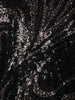 Black Sequins Embroidered Net Palazzo Suit With Dupatta