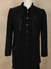 Black Sequins Embroidered Polynosic Sherwani Set