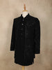 Black Sequins Embroidered Polynosic Sherwani Set