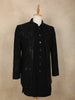 Black Sequins Embroidered Polynosic Sherwani Set