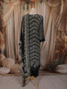 Black Sequins and Beads Embroidered Design Crepe Salwar Suit