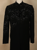 Black Sequins and Beads Embroidered Design Polynosic Sherwani Suit