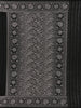Black Solid Design Semi Banarasi Silk Saree