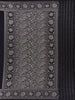 Black Solid Design Tussar Silk Saree