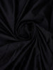 Black Solid Design Tussar Silk Saree