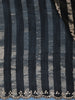 Black Striped Design Tissue Saree