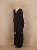 Black Thread Embroidered Georgette Sharara Set