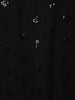 Black Thread Embroidered Sequin Work Cotton Kurta For Men