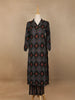 Black Abstract Designed Salwar Suit - Diadem