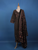 Black Ajrakh Design Printed Cotton Salwar Suit - Diadem