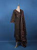 Black Ajrakh Design Printed Cotton Salwar Suit - Diadem