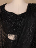Black Embroidery Lace Ready To Wear Saree with Designer Blouse - Diadem