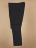 Black Floral Designed Fancy Men's Suit - Diadem