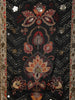 Black Floral Designed Chiffon Straight Cut Salwar Suit - Diadem