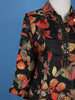 Black Floral Designed Cotton Salwar Suit - Diadem