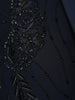 Black Floral Designed Fancy Men's Suit - Diadem