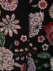 Black Floral Designed Georgette Palazzo Salwar Suit - Diadem