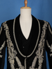 Black Floral Designed Men's Suit - Diadem