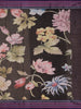 Black Floral Design Printed Kota Cotton Saree - Diadem