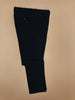Black Floral Embroidery Rayon Men's Suit - Diadem