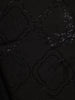 Black Solid Design Stone Worked Satin Fancy Saree - Diadem